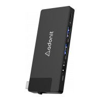 Адаптер Adonit Nest 5-в-1 чорний (3182-17-07-A)