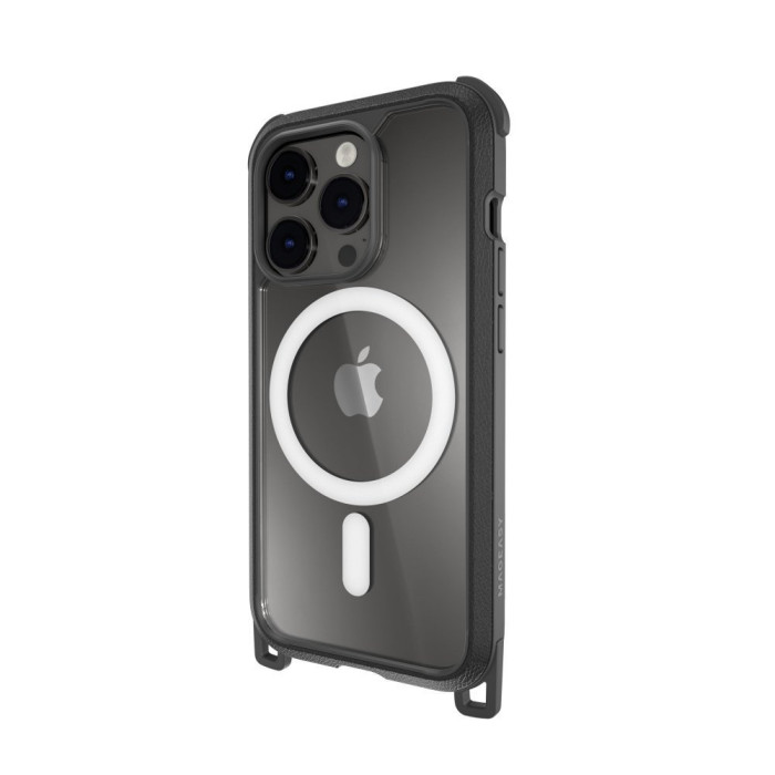 Чохол із ремінцем Switcheasy Odyssey+ M Classic чорний для iPhone 14 Pro (MPH61P054LK22)