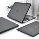 Захисний чохол COTEetCI Protective Shell напівпрозорий чорний для MacBook Pro 13