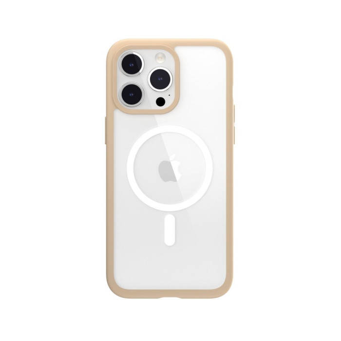 Прозорий чохол Switcheasy ROAM M бежевий для iPhone 15 Pro Max (MPH57P165BI23)