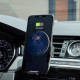 Автомобільна бездротова зарядка та утримувач Adonit 15W Wireless Car Charger чорна