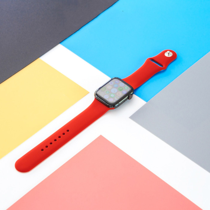 Ремінець Coteetci W3 червоний для Apple Watch 42/44/45/49 мм