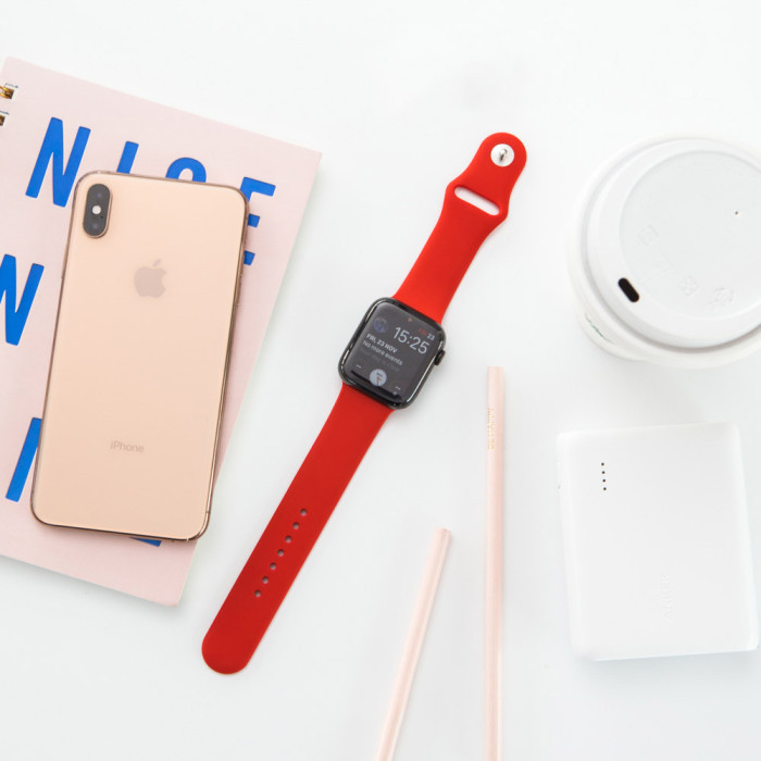 Ремінець Coteetci W3 червоний для Apple Watch 42/44/45/49 мм
