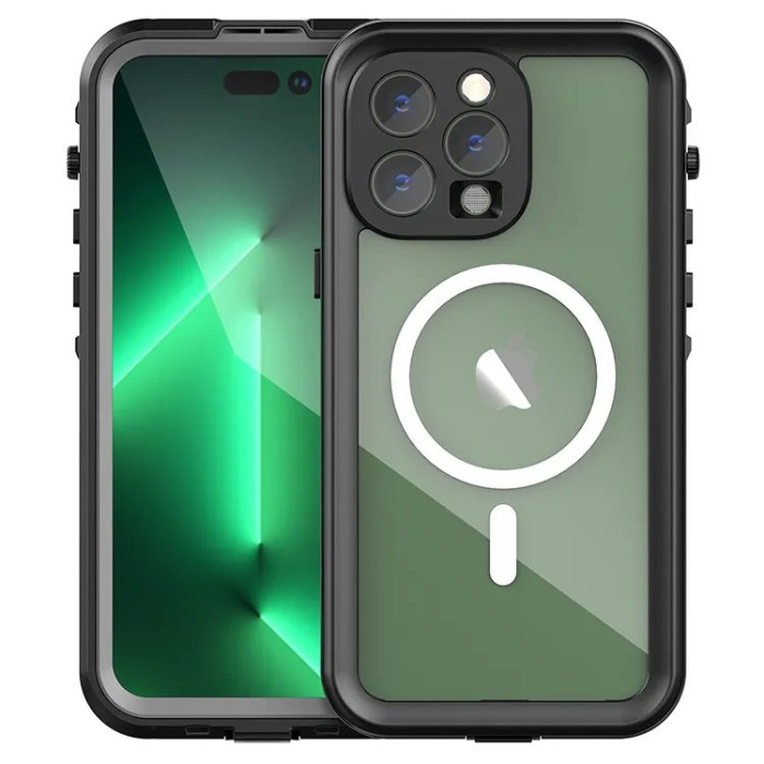 Захищений чохол Shellbox M Waterproof Case Black для iPhone 14 Pro