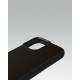 Чохол для iPhone 13 із шкіри купон в темно-коричневому кольорі з логотипом Tesla
