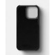 Шкіряний чохол з чорного страуса для iPhone 15 Pro Max