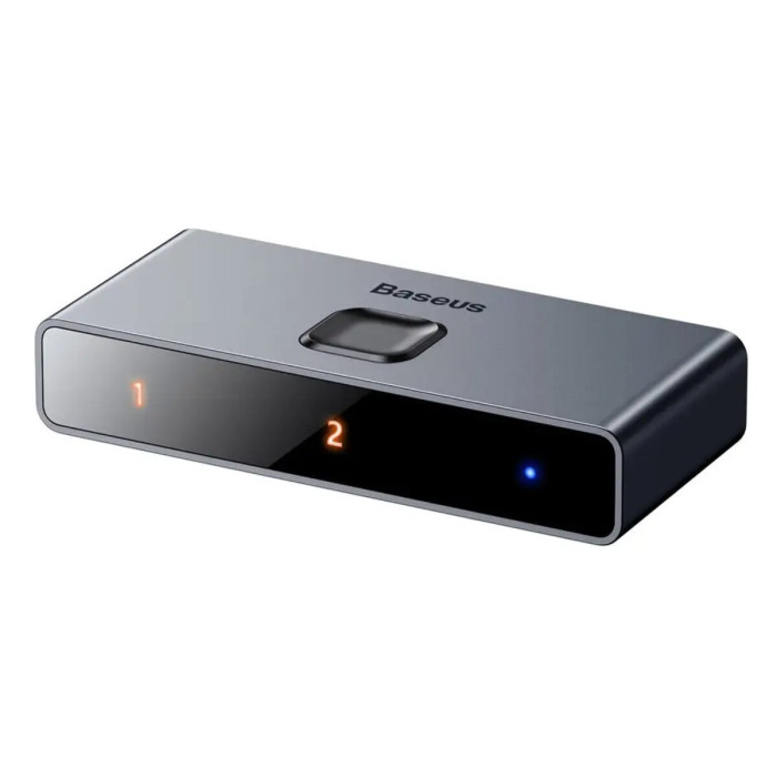 USB-Хаб Baseus Matrix HDMI Switcher (2in1or 1in2) Space Gray