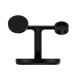 Бездротовий зарядний пристрій Baseus Swan 3-in-1 Wireless Magnetic Charging Bracket 20W Black