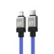 Кабель Baseus CoolPlay Series Fast Charging Cable Type-C to iPhone 20W 2m Blue