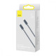 Кабель Baseus Dynamic Series Fast Charging Data Cable Type-C to iPhone 20W 1m Slate Gray