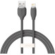 Кабель Baseus Jelly Liquid Silica Gel Fast Charging Data Cable USB to iPhone 2.4A 1.2m Black