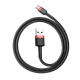 Кабель Baseus Cafule Cable USB Micro USB 2.4A 1m Red+Black