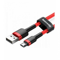 Кабель Baseus Cafule Cable USB Micro USB 2.4A 1m Red+Red