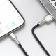 Кабель Baseus Cafule Series Metal Data Cable Type-C to iPhone PD 20W 1m Black