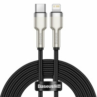 Кабель Baseus Cafule Series Metal Data Cable Type-C to iPhone PD 20W 2m Black
