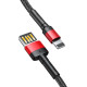 Кабель Baseus Cafule Cable（Special Edition）USB для iPhone 1m Red+Black