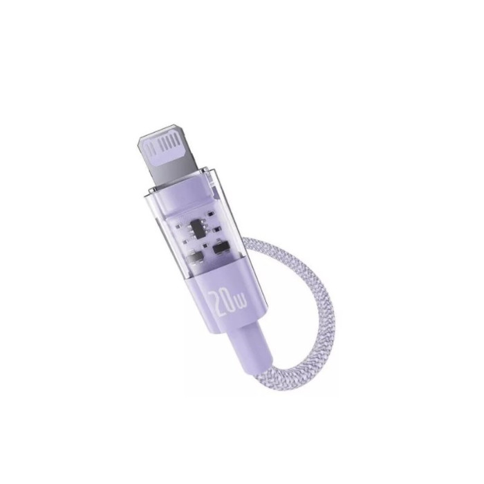 Кабель Baseus Gem Fast-Charging Data Cable USB-C to iPhone 20W 2m Nebula Purple