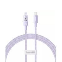 Кабель Baseus Gem Fast-Charging Data Cable USB-C to iPhone 20W 2m Nebula Purple