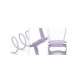 Кабель Baseus Gem Fast-Charging Data Cable USB-C to iPhone 20W 2m Nebula Purple
