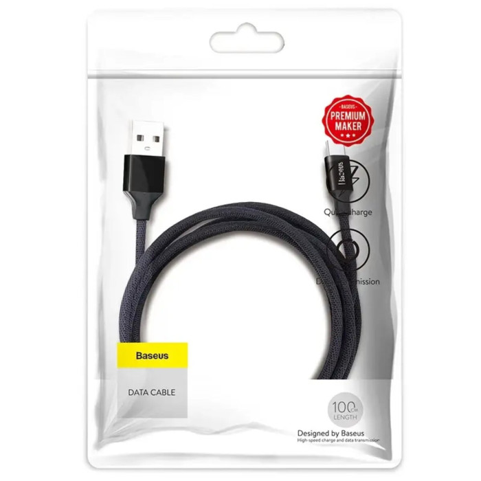 Кабель Baseus Yiven Cable Micro USB 1M Black