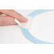 Кабель Vention USB 2.0 C Male to C Male 5A Cable 1.5M Light Blue Silicone Type (TAWSG)