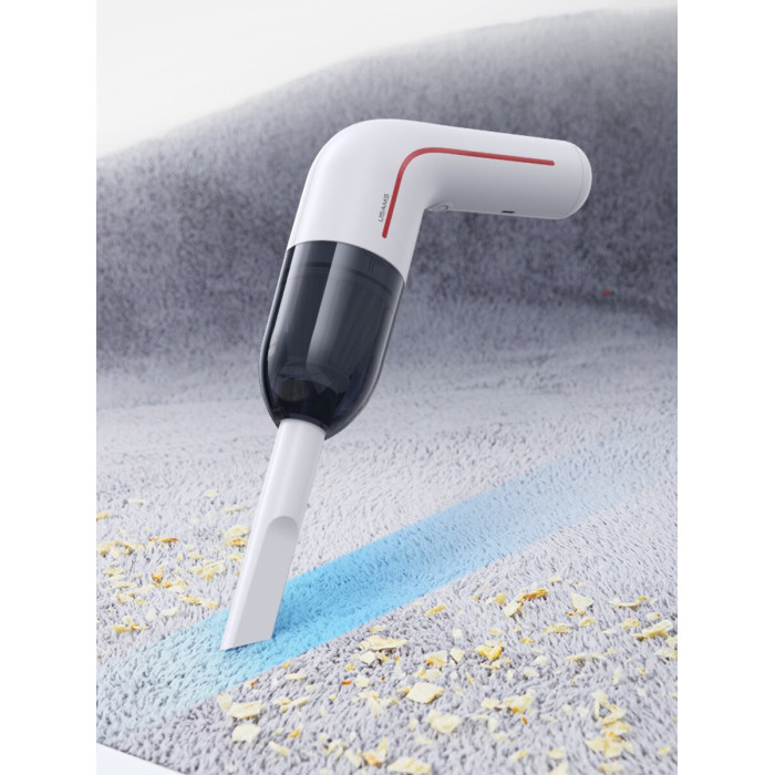 Автомобільний пилосос Usams US-ZB253 Mini Handheld Vacuum Cleaner LEJ Series White
