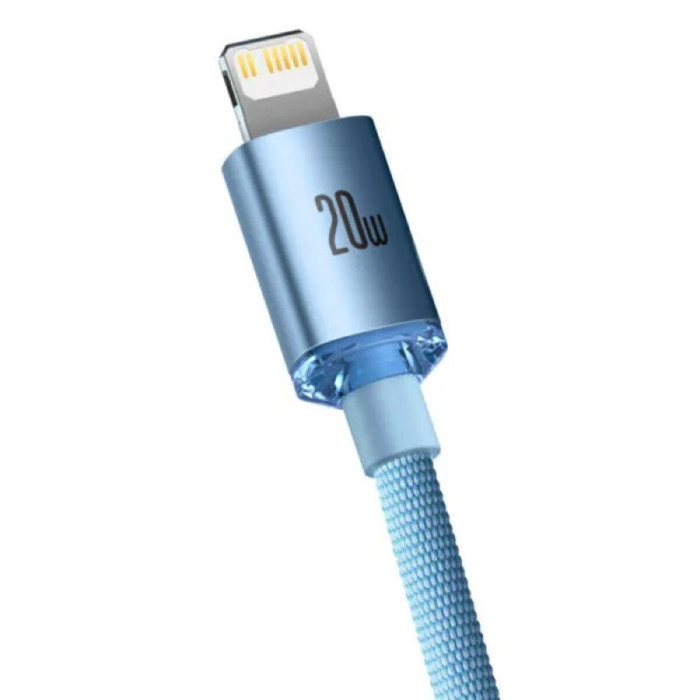 Кабель Baseus Gem Fast-Charging Data Cable USB-C to iPhone 20W 1m Galaxy Blue
