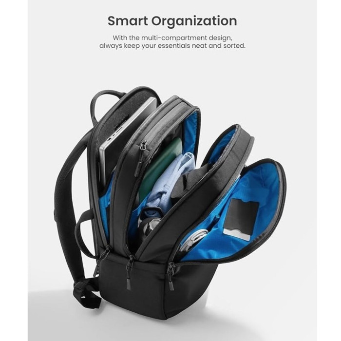 Рюкзак Tomtoc UrbanEX-T65M1 Laptop Backpack Black 17.3 Inch/30L (T65M1D1)