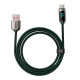 Кабель Baseus Display Fast Charging Data Cable USB to Type-C 66W 2m Green