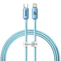 Кабель Baseus Gem Fast-Charging Data Cable USB-C to iPhone 20W 2m Galaxy Blue
