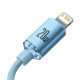 Кабель Baseus Gem Fast-Charging Data Cable USB-C to iPhone 20W 2m Galaxy Blue