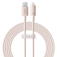 Кабель Baseus Habitat Series Fast Charging Cable Type-C to iPhone 20W 2m Wheat Pink