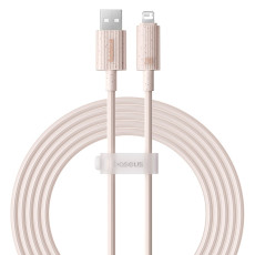 Кабель Baseus Habitat Series Fast Charging Cable Type-C to iPhone 20W 2m Wheat Pink