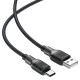 Кабель ACEFAST C10-04 USB на Type-C 3A, 1.2m, silicone, zinc connectors, Чорний