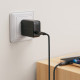 Кабель ACEFAST C10-04 USB на Type-C 3A, 1.2m, silicone, zinc connectors, Чорний