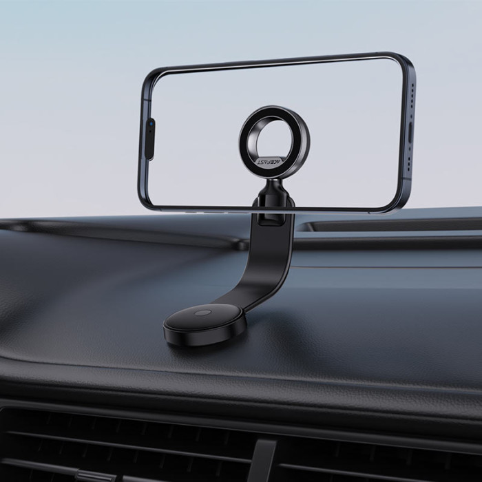 Автотримач для телефона ACEFAST D36 magnetic car holder for dashboard Black