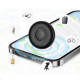 Трекер ACEFAST S1 button type positioning device single Black