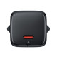 Мережевий зарядний пристрій ACEFAST A117 PD20W mini GaN USB-C fast charger Black