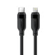 Кабель ACEFAST C16-01 TPU charging data cable USB-C на L Чорний