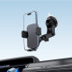 Автотримач для телефона з БЗП ACEFAST D53 wireless charging car holder with electric clamp for dashboard Black