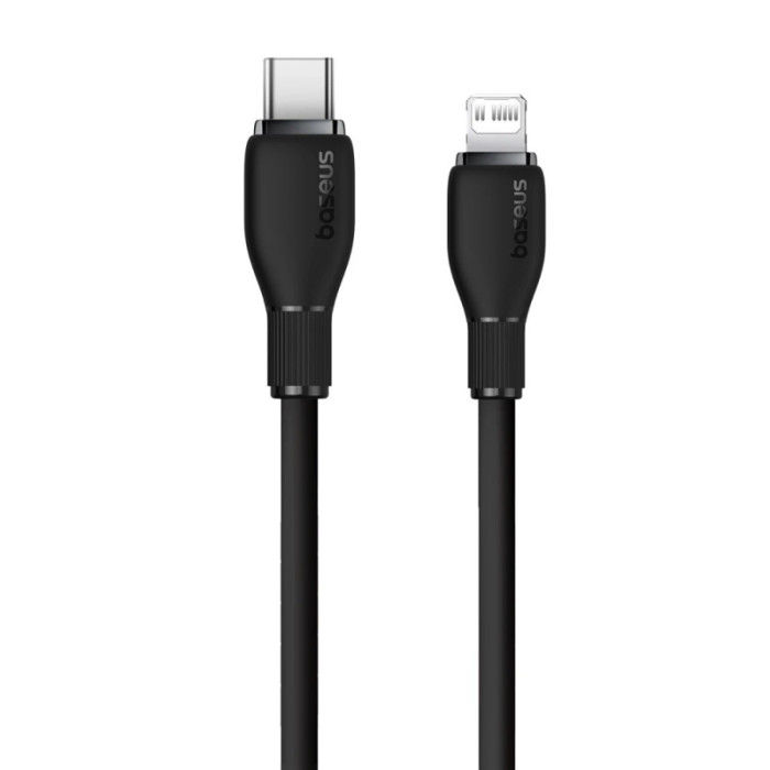 Кабель Baseus Pudding Series Fast Charging Cable Type-C to iP 20W 1.2m Cluster Black