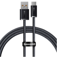 Кабель Baseus Dynamic Series швидка зарядка Data Cable USB на Type-C 100W 1m Slate Сірий