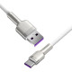 Кабель Baseus Cafule Series Metal Data Cable USB на Type-C 66W 1m Білий
