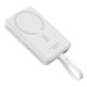 Зовнішній акумулятор Baseus Magnetic Mini Wireless Fast Charge Power Bank Type-C Edition  10000mAh 30W Stellar White