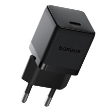 Мережевий зарядний пристрій Baseus Palm Fast Charger 1C 20W EU Cluster Black