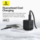 Мережевий зарядний пристрій Baseus Palm Fast Charger 1C 20W EU Cluster Black
