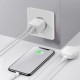 Мережевий зарядний пристрій Baseus Compact Charger 2U 10.5W EU White
