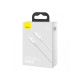 Кабель Baseus Superior Series Fast Charging Data Cable Type-C to iP PD 20W 0.25m White