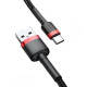 Кабель Baseus Cafule Cable USB For Type-C 3A 2 m Red/Black