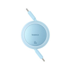Кабель Baseus Free2Pull Mini Charging Cable USB-C на USB-C 60W 1m Galaxy Blue